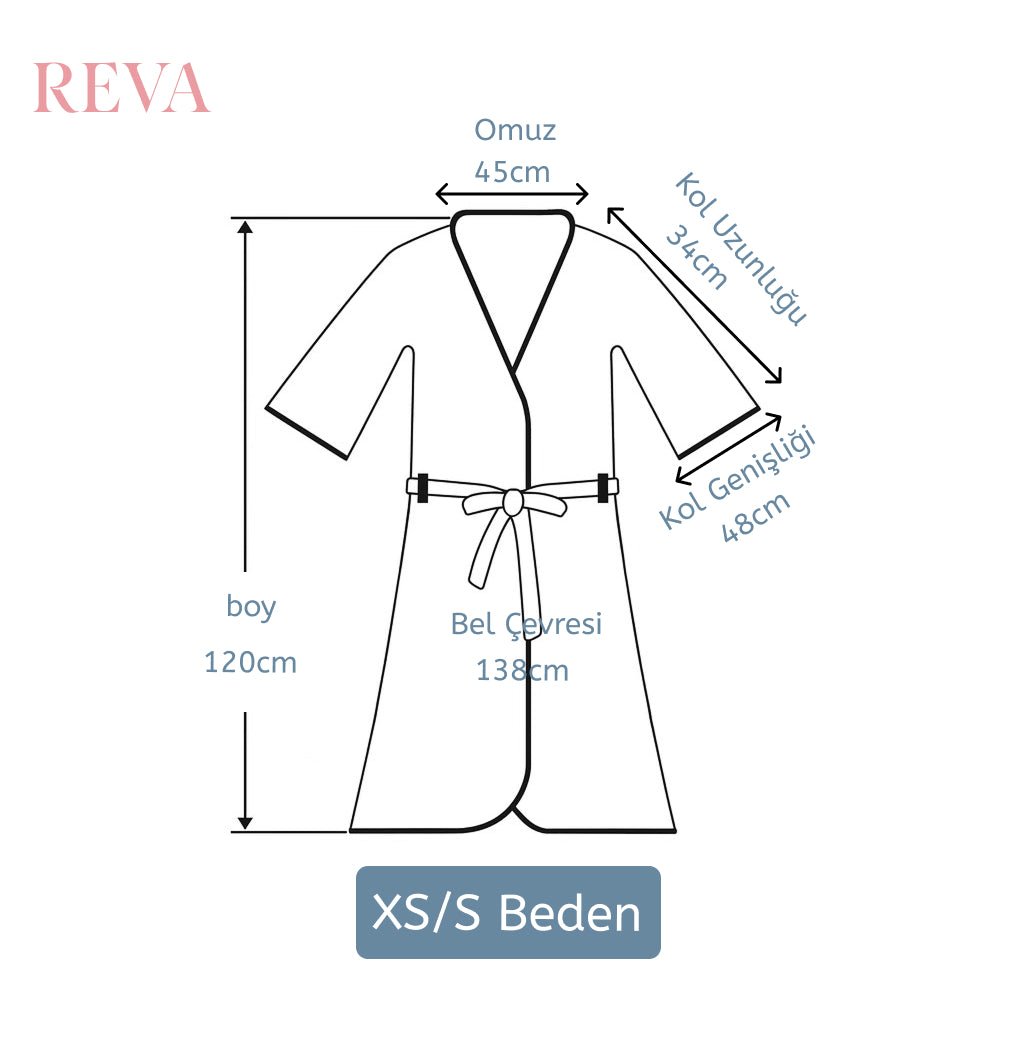 Reva Bornozu – Kayısı Rengi - Reva bornoz