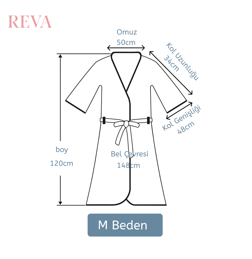 Reva Bornozu – Kayısı Rengi - Reva bornoz