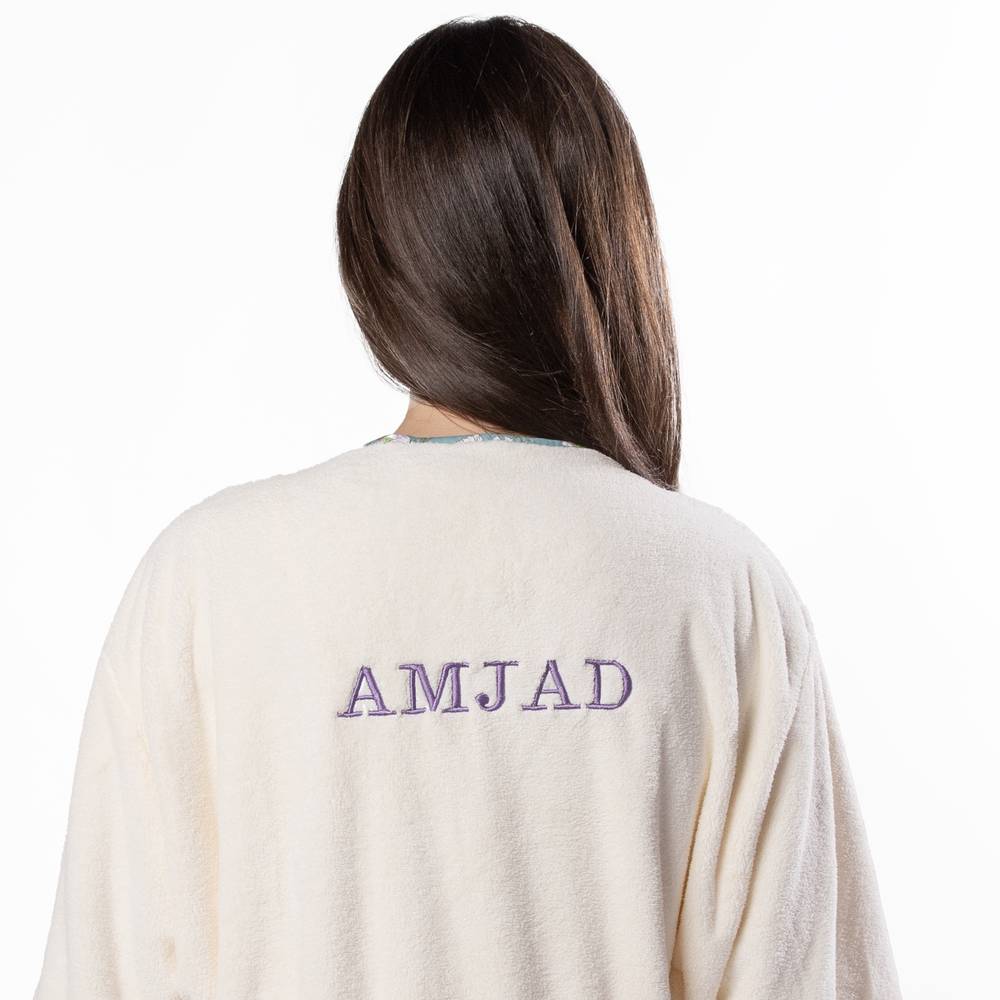 Reva Bornozu - kırık beyaz - Reva bornoz