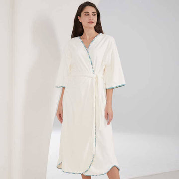 Reva Bornozu - kırık beyaz - Reva bornoz