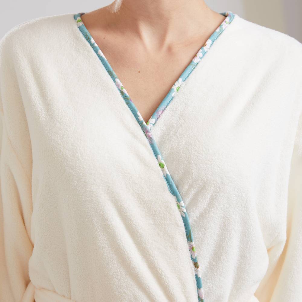 Reva Bornozu - kırık beyaz - Reva bornoz